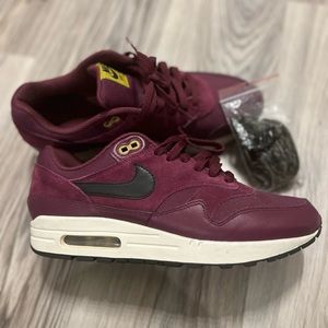 2017 Nike Air Max 1 Premium “Bordeaux”
